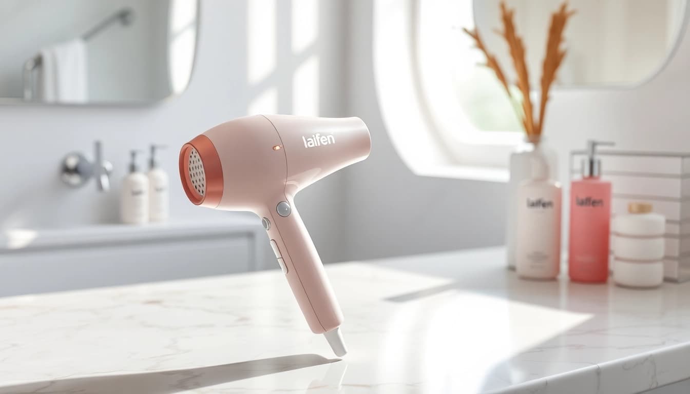 Elevate your styling with the laifen se lite hair dryer, featuring a sleek design and lightweight feel.