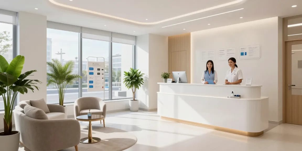 Hair transplant Istanbul: patient consultation in a modern health clinic with compassionate doctor care.