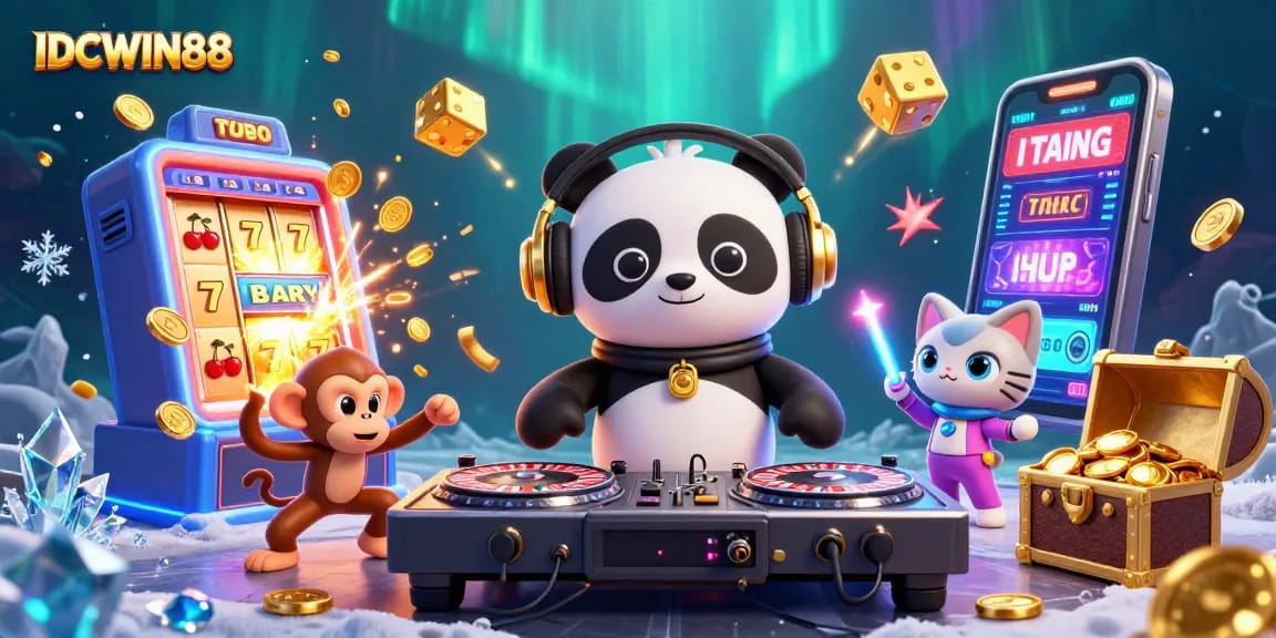 Experience thrilling wins with IDCWIN88's vibrant slot games and entertaining mascots in 2026.