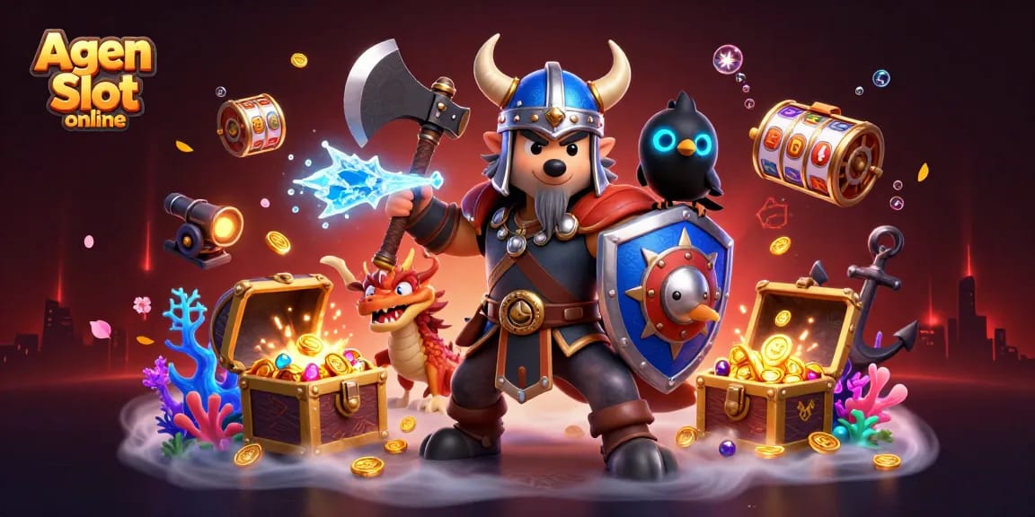 Engage with the thrilling world of Agen Slot online featuring dynamic characters and gaming elements.