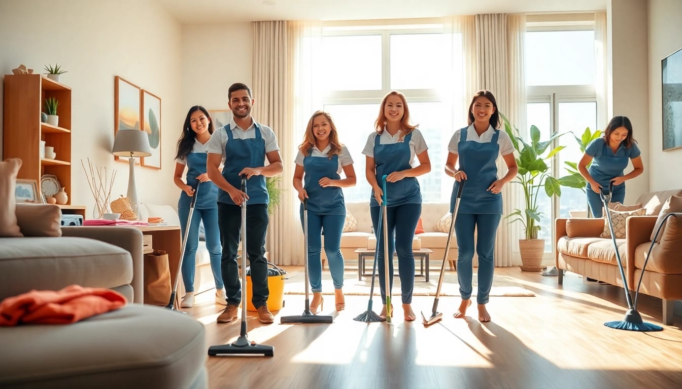 Enhance your home with a professional Cleaning Service that brings energy and organization.