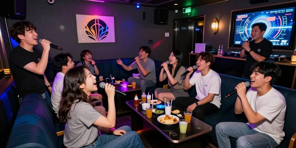 Enjoy a lively atmosphere at https://www.magic4karaoke.com/ featuring karaoke fun, stylish decor, and vibrant entertainment in Jeju.