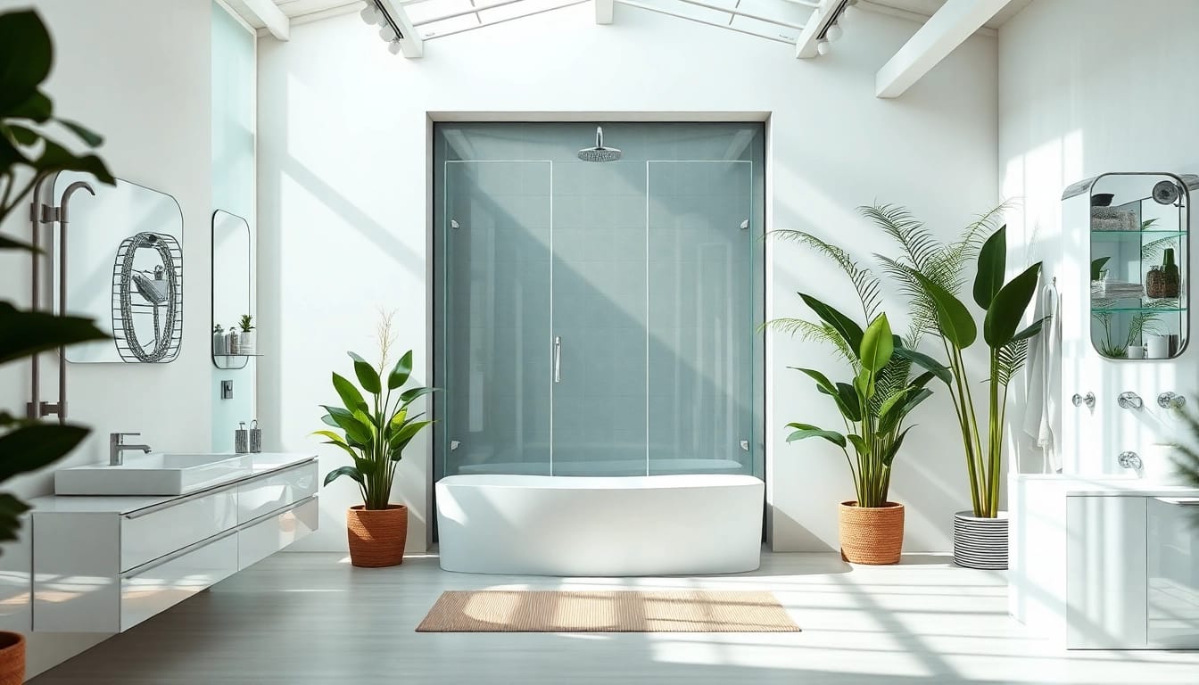 Erleben Sie die hochwertigen Produkte von sonni sanitär GmbH in einem modernen Badezimmer-Showroom.