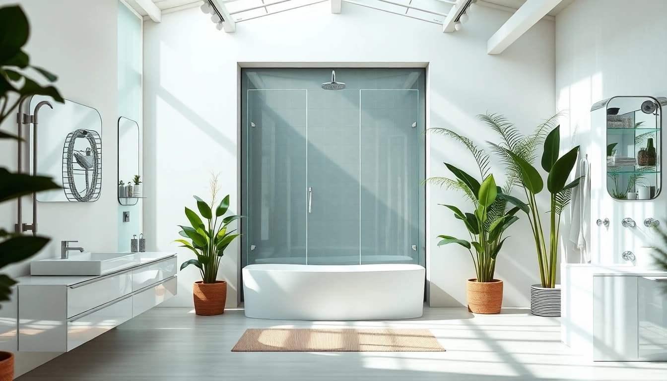 Erleben Sie die hochwertigen Produkte von sonni sanitär GmbH in einem modernen Badezimmer-Showroom.