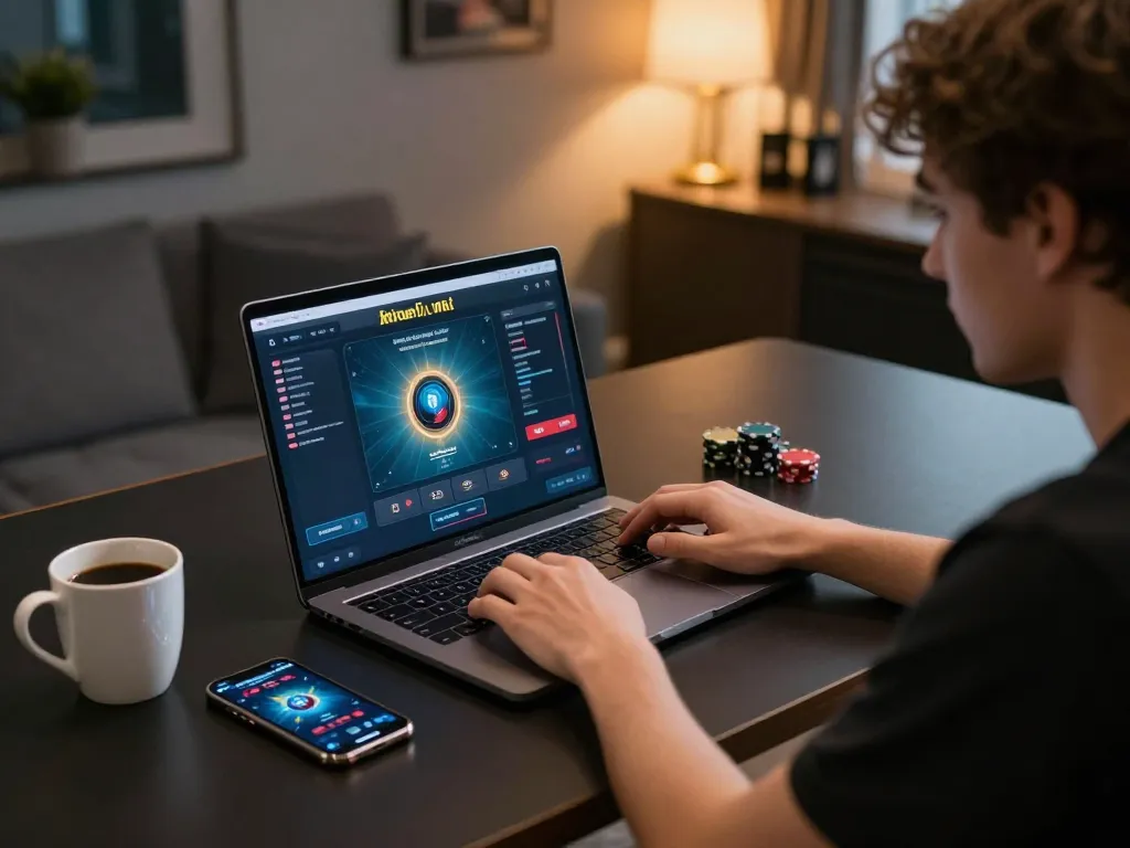 Engaging online poker game interface showcasing hidden wiki onion links for strategic betting