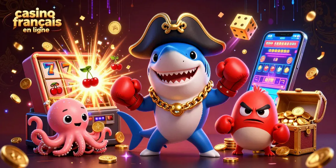 Jeux de casino fascinants sur un casino francais en ligne : attrapez votre chance avec des jackpots et des gains.
