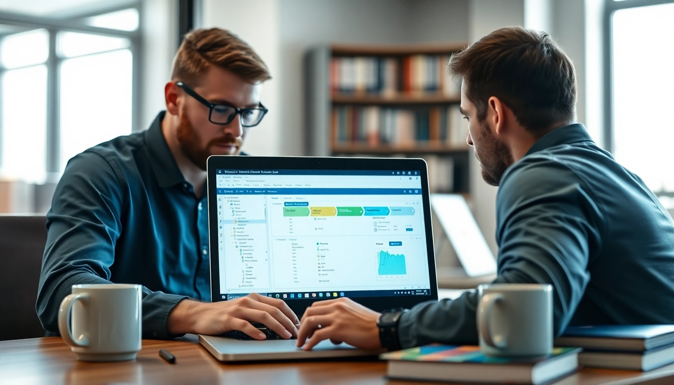 Engaged developer using a test automation tool in a modern workspace.