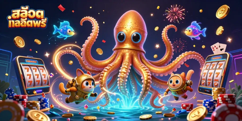 การเล่นสล็อตเครดิตฟรี สร้างโอกาสในการชนะสูงขึ้นด้วยการลุ้นโชคในเกมสล็อตออนไลน์
