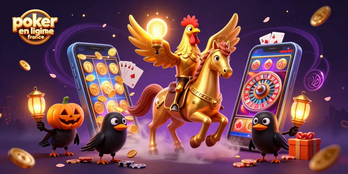 Plongez dans le monde captivant du poker en ligne France avec des personnages et jeux dynamiques.