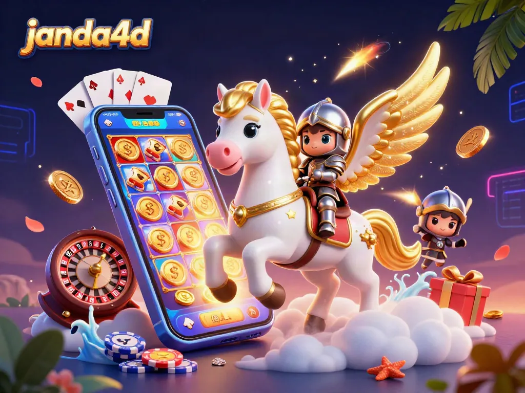 Menangkan permainan di janda4d dengan slot yang menakjubkan dan elemen kasino yang penuh warna.
