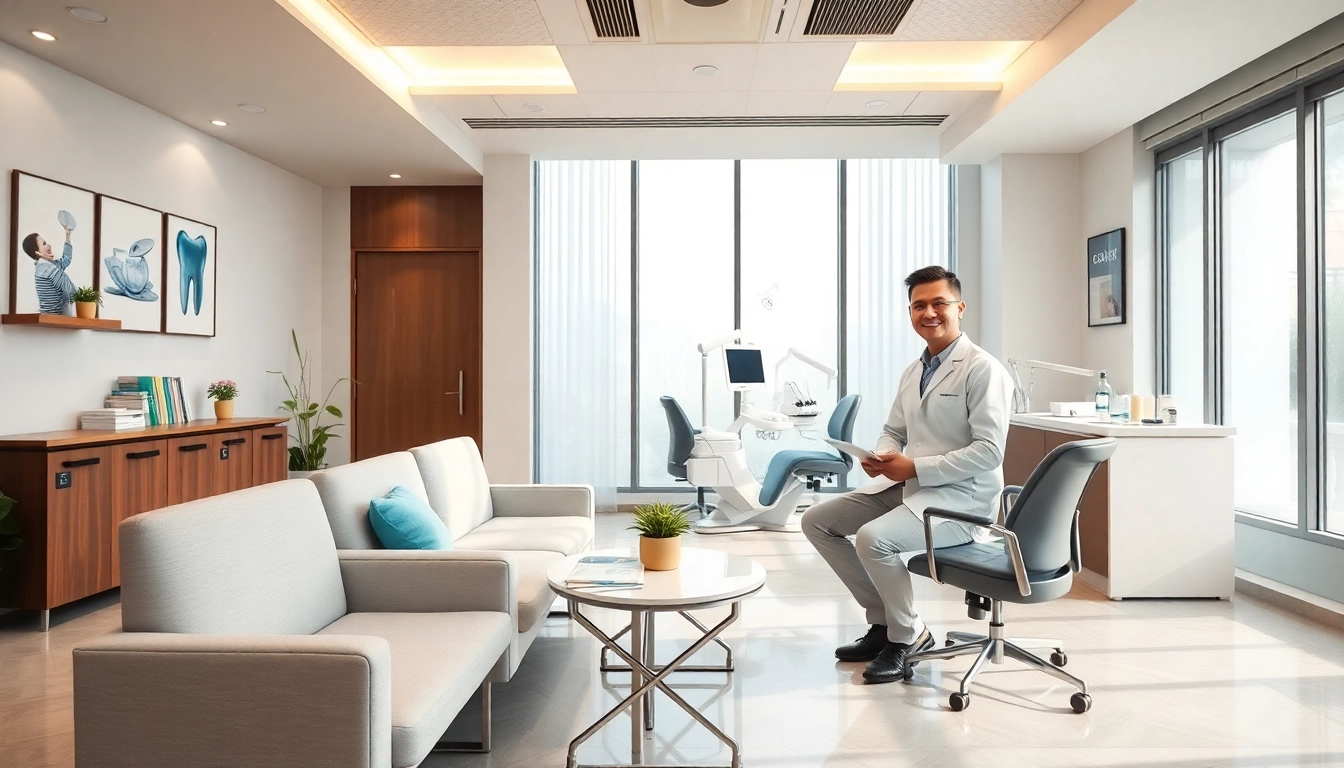 Bright and welcoming interior of the best teeth whitening clinic in Kuala Lumpur, showcasing modern dental care.