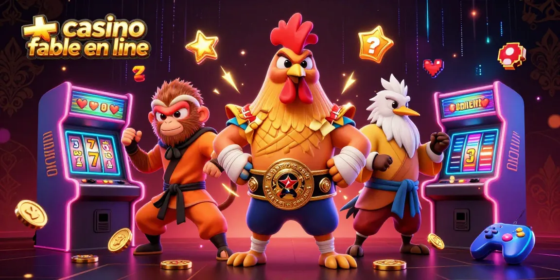 Découvrez l'action au casino fiable en ligne avec nos personnages animés emblématiques et des éléments de jeu palpitants.