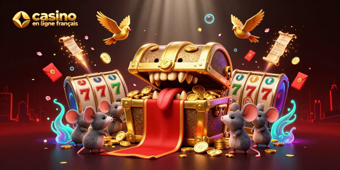 Découvrez les opportunités excitantes du casino en ligne français avec cette illustration dynamique.