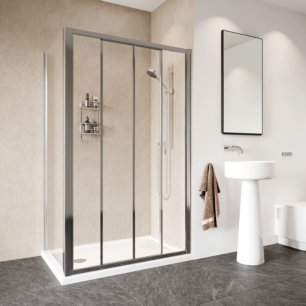 Sliding Shower Screens – Elegant Showers’ Stylish Screens Enhance Any Bathroom