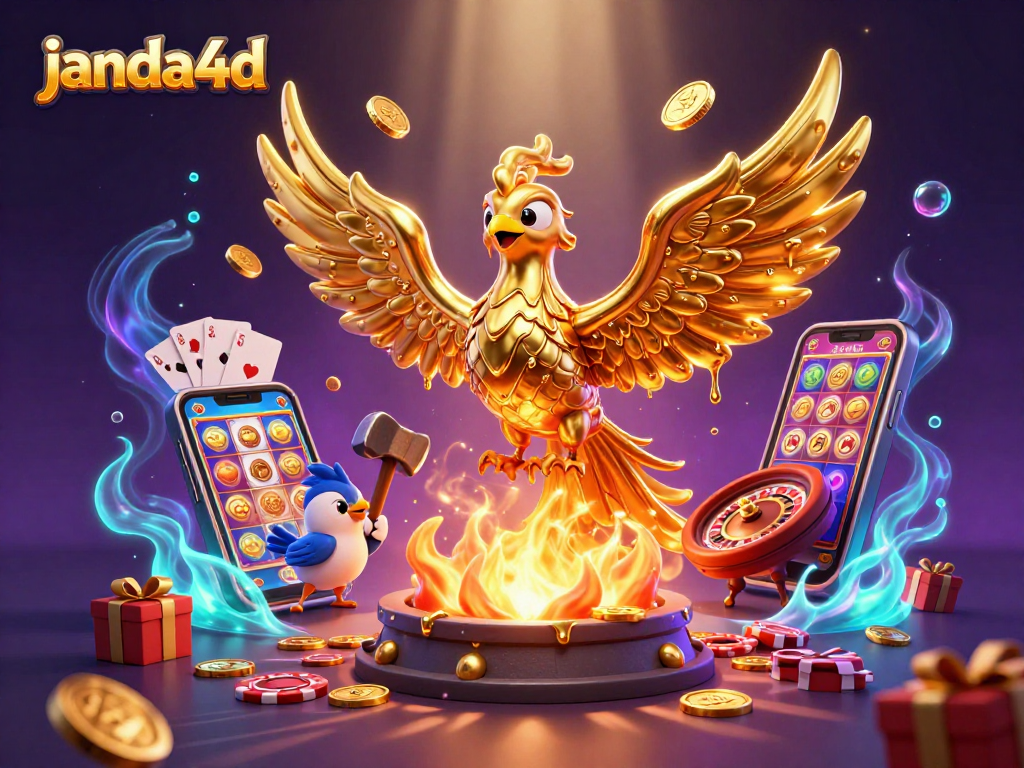 janda4d menyuguhkan phoenix emas dan elemen permainan kasino yang memukau