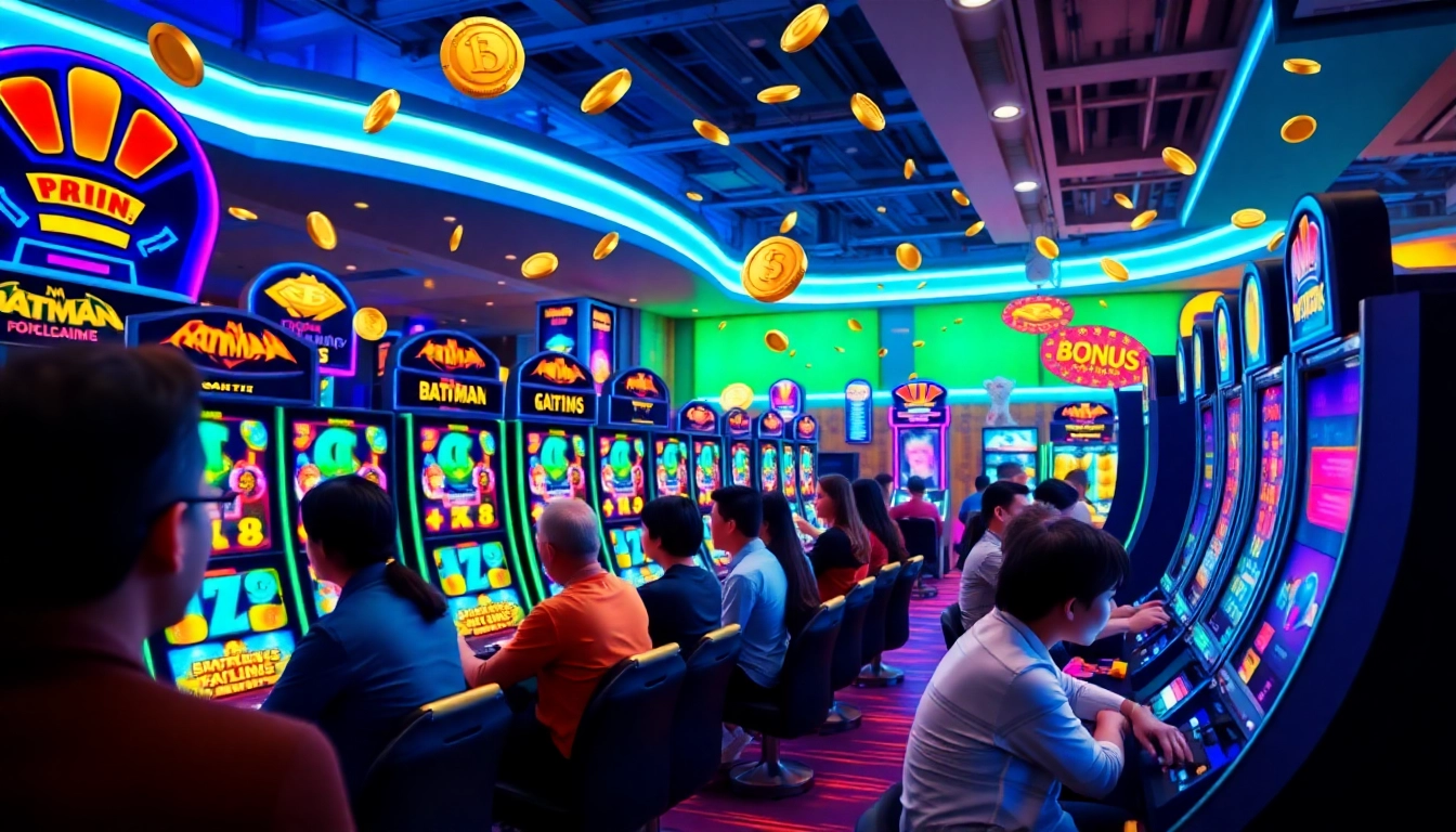 Menangkan hadiah menarik dengan batman138 slot, permainan slot yang penuh warna dan menarik.