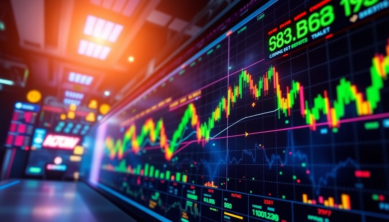 Discover the trending coins listing through an engaging display of digital assets and analytics.