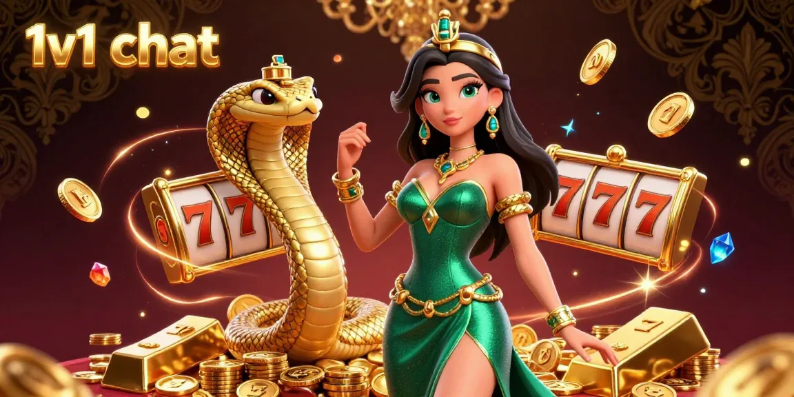 Engage in thrilling 1v1 chat encounters as stunning characters connect in a dynamic casino scene.