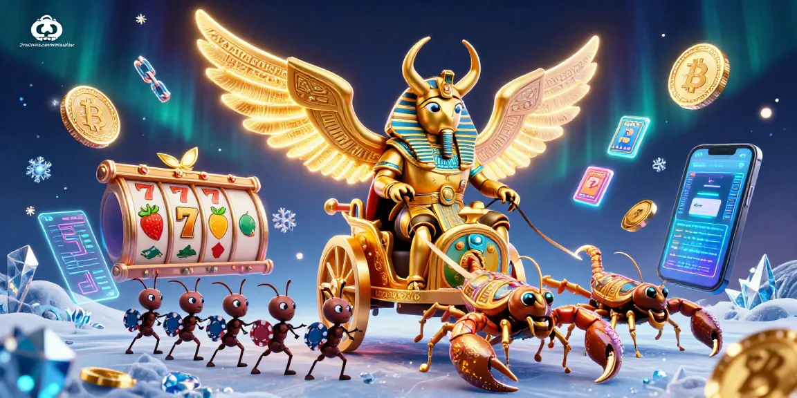 Engage with 2ndchanceanimalshelter's vibrant casino scene featuring jackpot symbols and crypto coins.