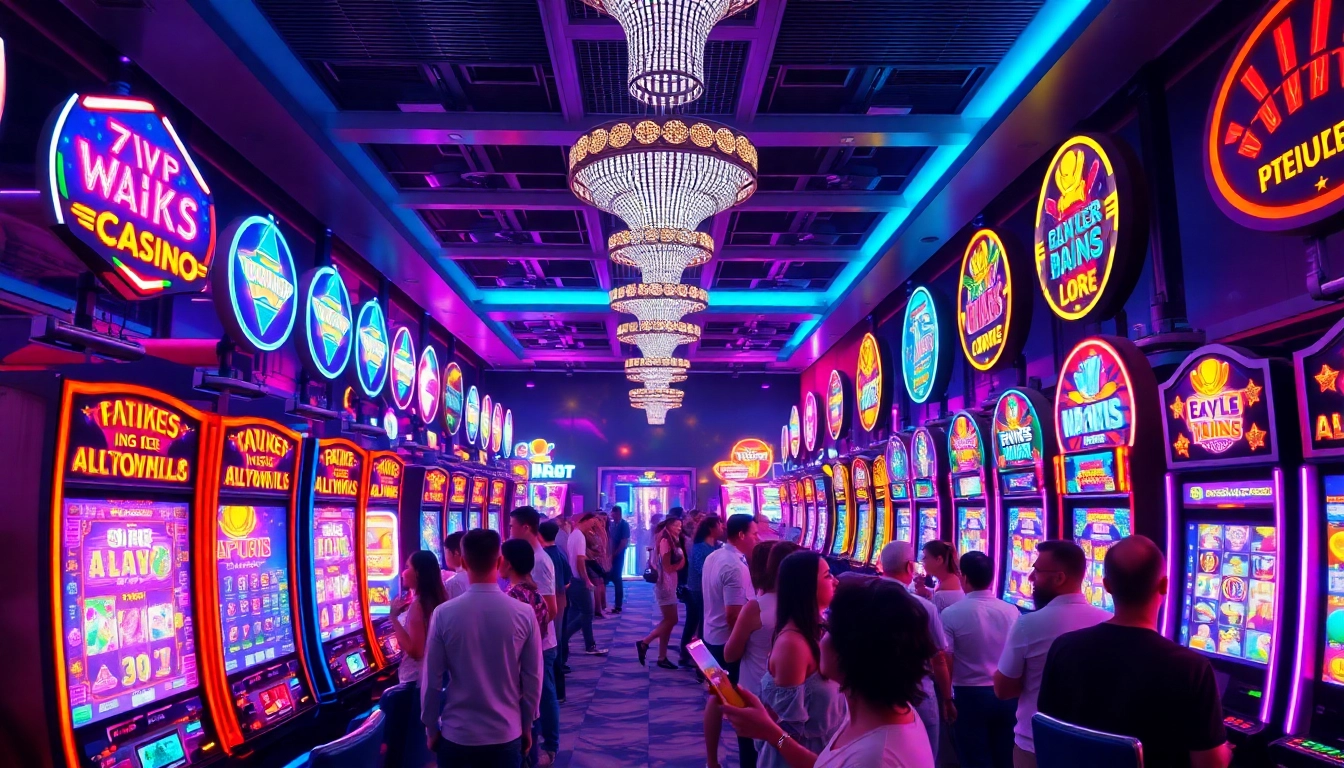 Slot online yang menarik di kasino digital dengan pemain yang bersenang-senang