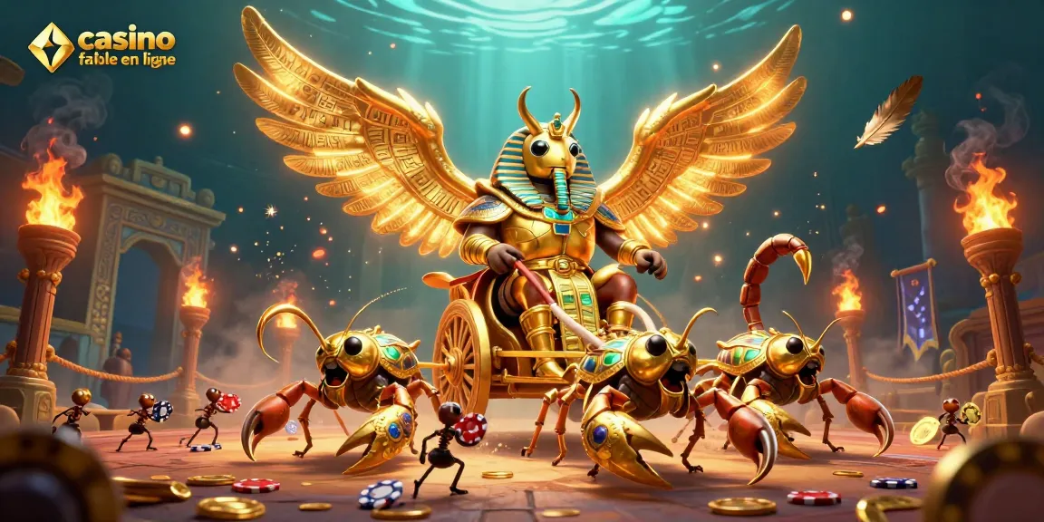 Jeux captivants sur casino fiable en ligne avec des éléments d'aventure palpitants et un décor éblouissant.