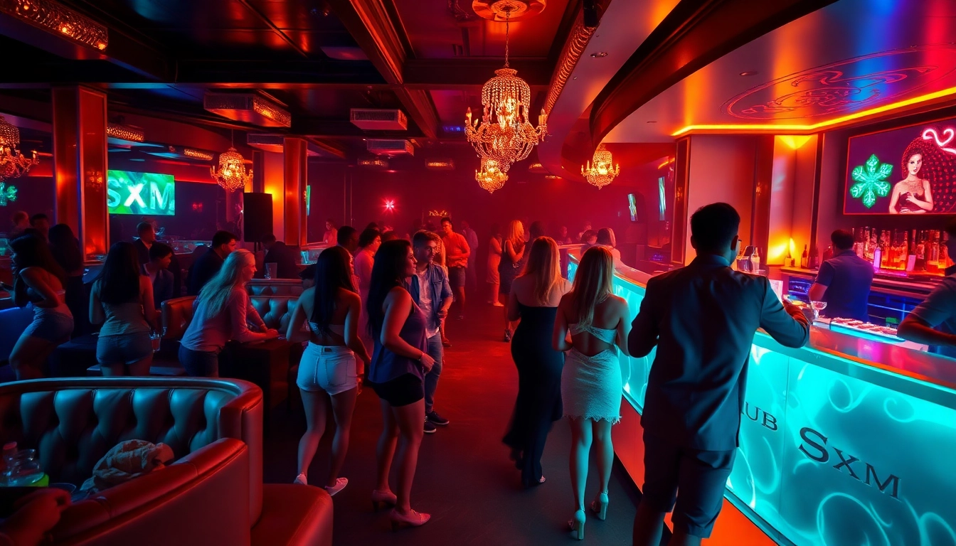 Club SXM offers an electrifying nightlife experience with stunning performers and inviting ambiance.