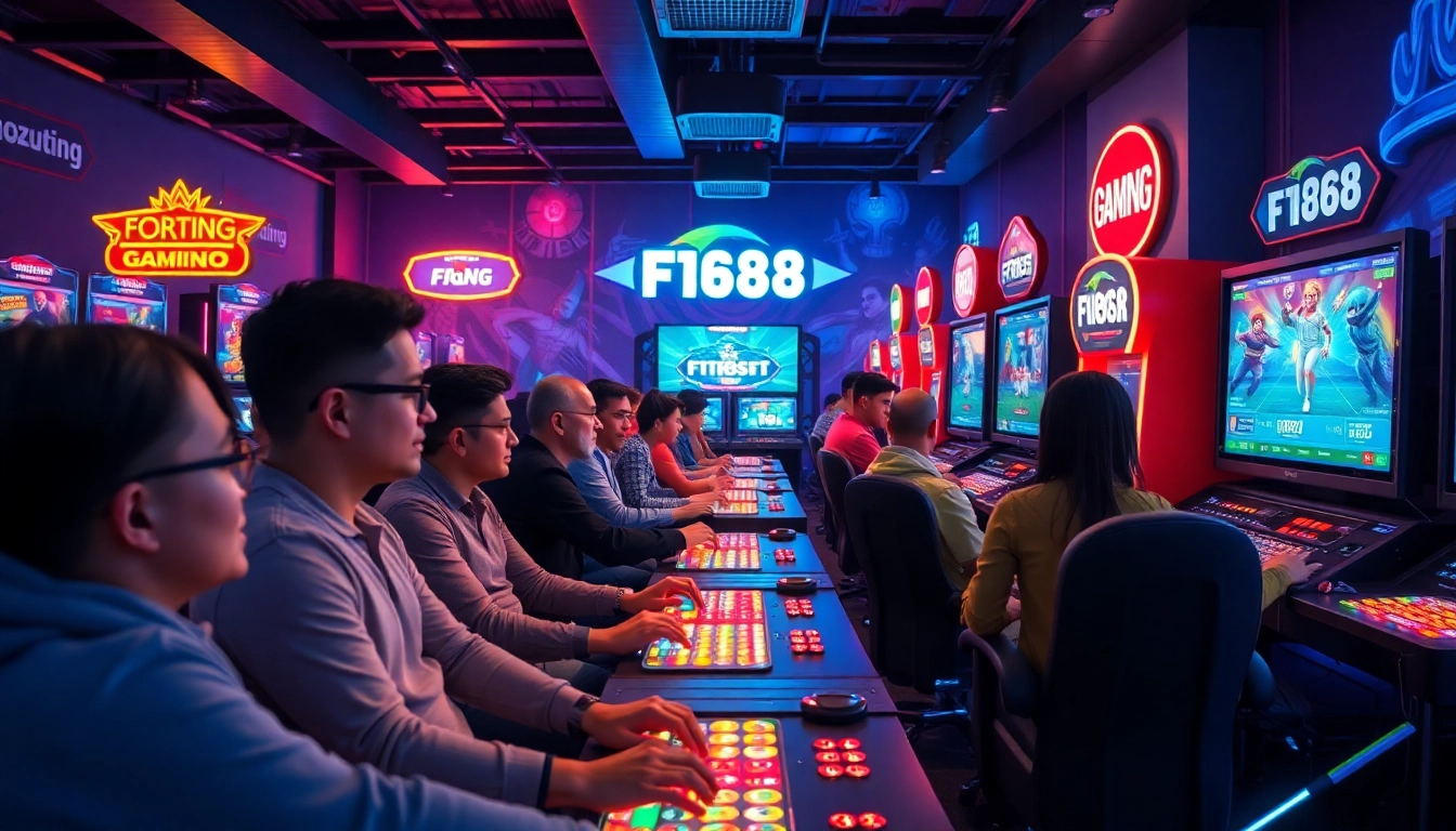 Engaging players in an exciting online gaming environment at พอร์ทัลเกม F168 showcasing diverse gaming experiences.
