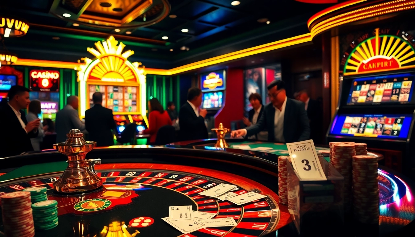 Experience the excitement of gambling with "Nếu như vậy bám vào đây" at a luxury casino table.