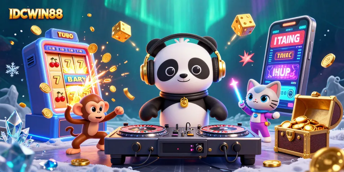 Experience thrilling wins with IDCWIN88's vibrant slot games and entertaining mascots in 2026.