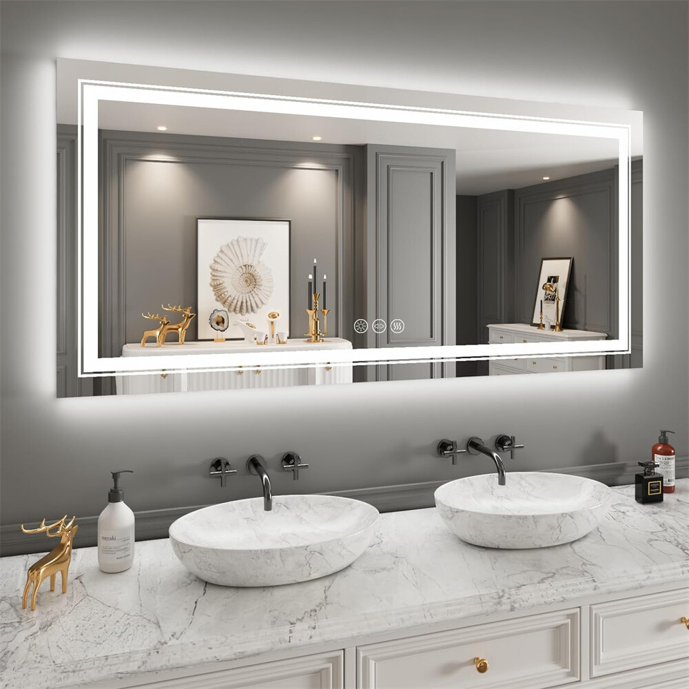 How to Clean and Maintain Your Bathroom Mirror with LED Light