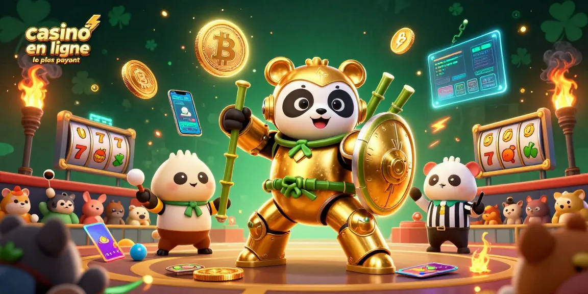 Le casino en ligne le plus payant présente une scène dynamique avec des thèmes de jeux d'argent captivants.
