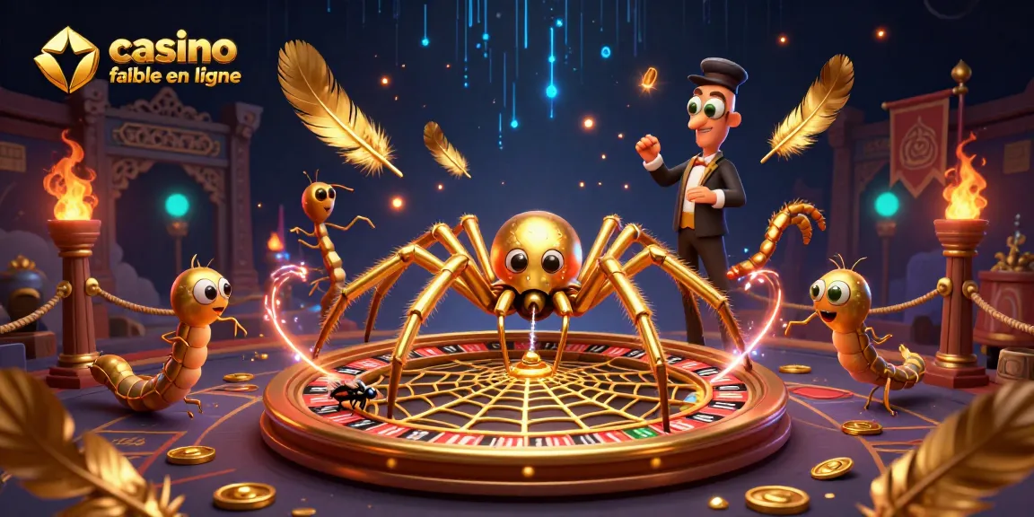 Jouer avec confiance dans un casino fiable en ligne, entouré de jeux animés et de paris