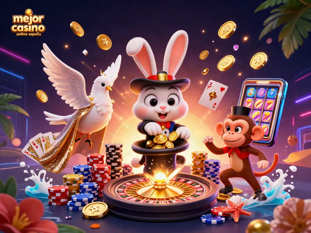 Disfruta de los mejores casinos online en España con la magia del juego y grandes premios