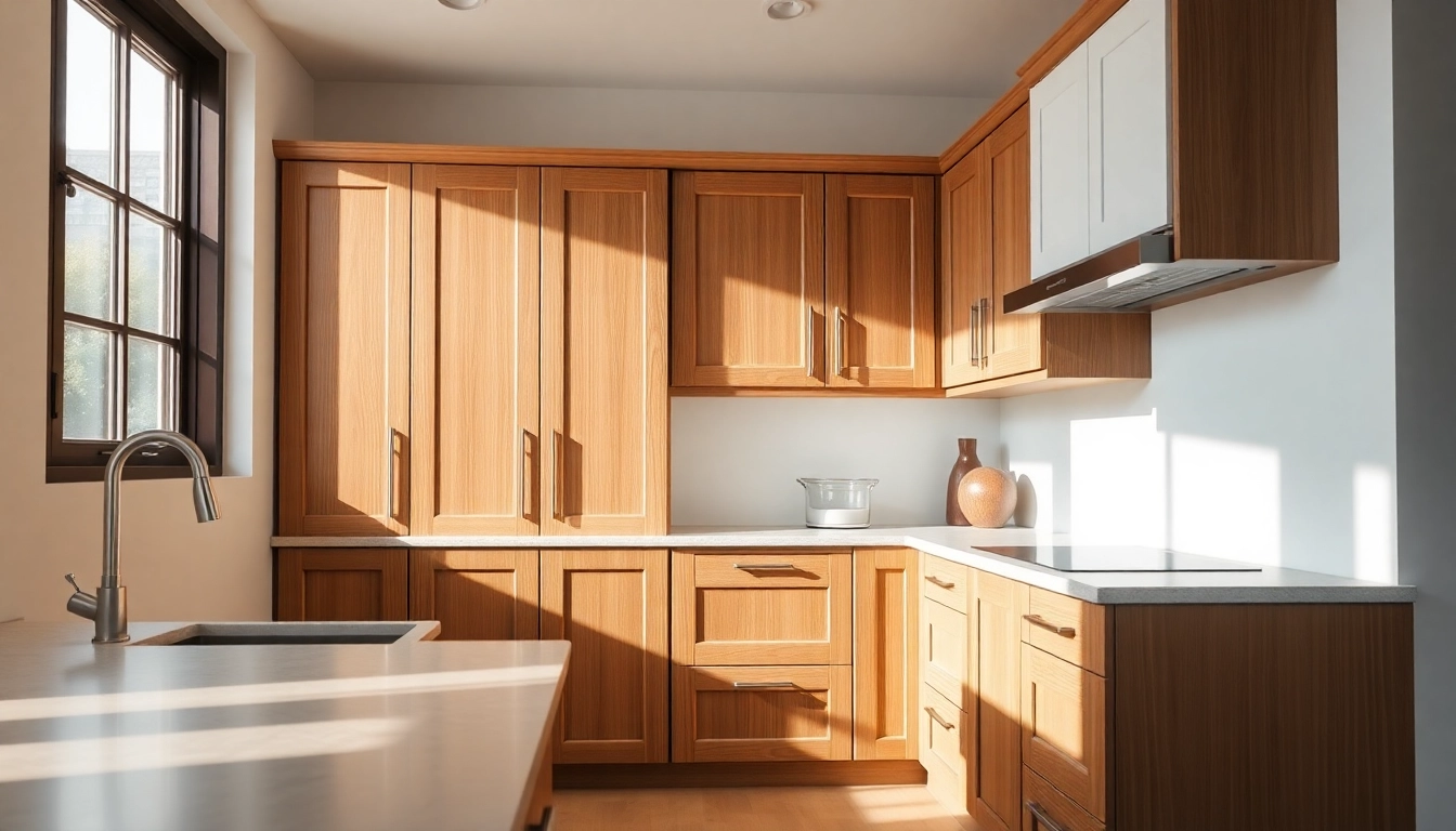 Revamped kitchen showcasing Cabinet Refacing Largo FL with modern finishes and elegant design.