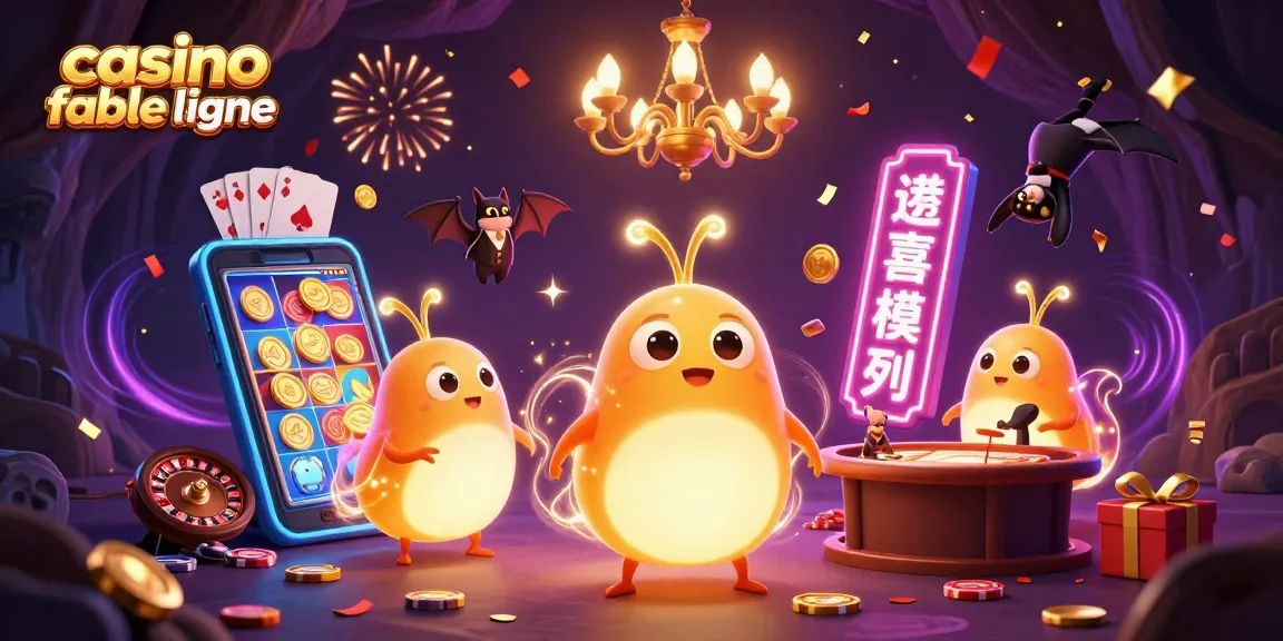 Découvrez un casino fiable en ligne illuminé par des vers luisants, avec un croupier chauve-souris pour une ambiance festive.