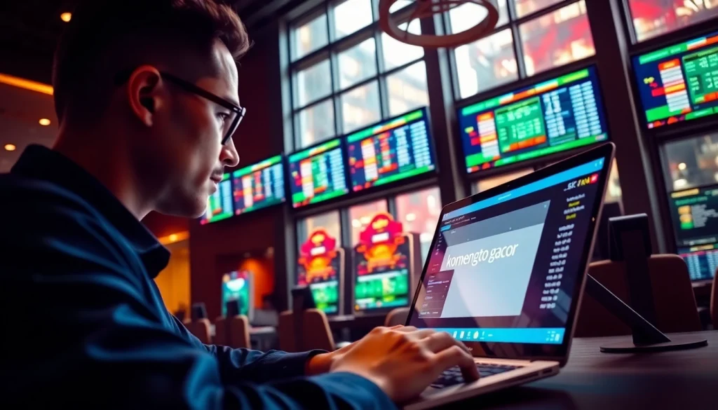 Menganalisis data komengtoto gacor dengan fokus serius dalam suasana modern