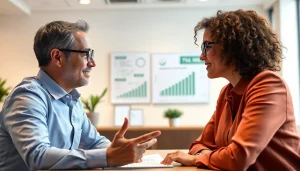 신용카드 현금화 상담 시 고민하는 고객의 모습