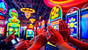 Raih kemenangan besar dengan agen toto slot dalam suasana kasino yang meriah.