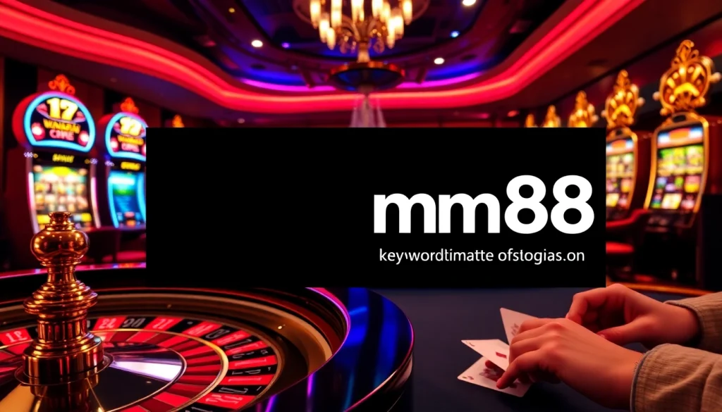 mm88 enhances your casino experience with thrilling games and vibrant slot machines.