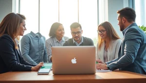 Enhance customer engagement with the whatsapp business api in a collaborative office environment.