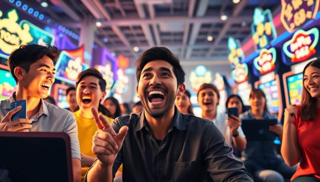 Pelajari pengalaman togel online dengan pemain antusias dalam atmosfer gaming yang menyenangkan.