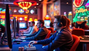 Jelajahi pengalaman menarik agen toto dengan pemain terlibat dalam permainan taruhan online.