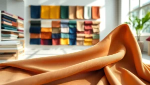 Punta di Roma stof prachtig weergegeven in een lichte studio met mooie textuurdetails.