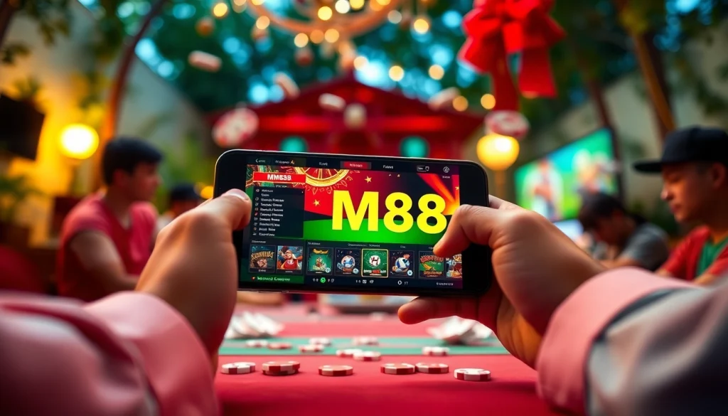 Experience the thrill of online gaming at https://mm88.agency/ with engaging elements of casino games and vibrant energy.