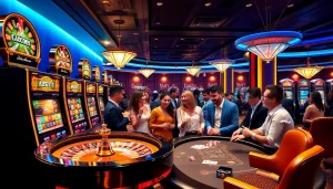 Join the excitement in our 슬롯커뮤니티 as players engage with vibrant slot machines and thrilling casino games.