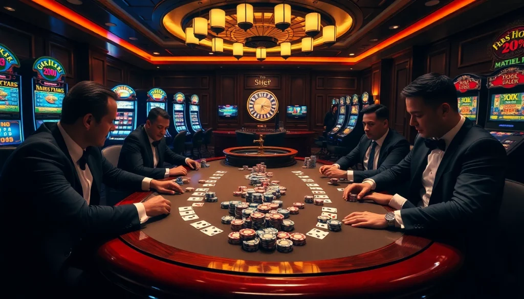 Experience thrilling poker action at 여기여 casino, where high-stakes moments come alive.