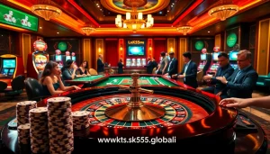 Place bets at the elegant casino table featured on https://kk55.global/ showcasing a luxury gambling experience.