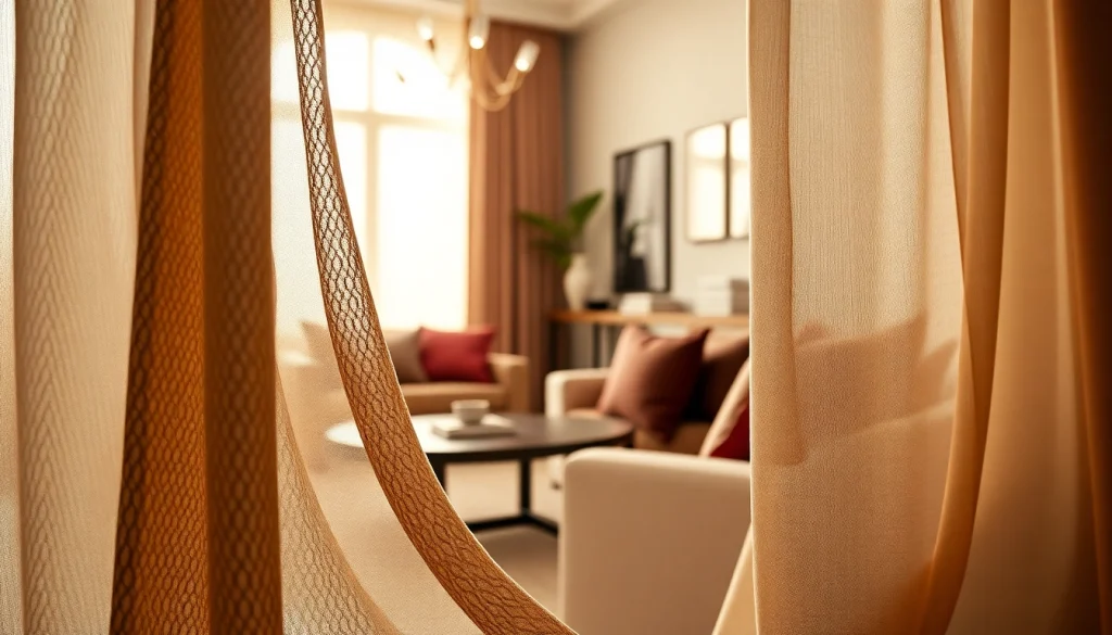 Verken luxe & structuurstoffen in een elegante interieursetting met verfijnde texturen.