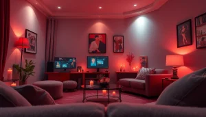 Cozy digital space for nsfw roleplay enthusiasts, featuring AI interactions and inviting decor.