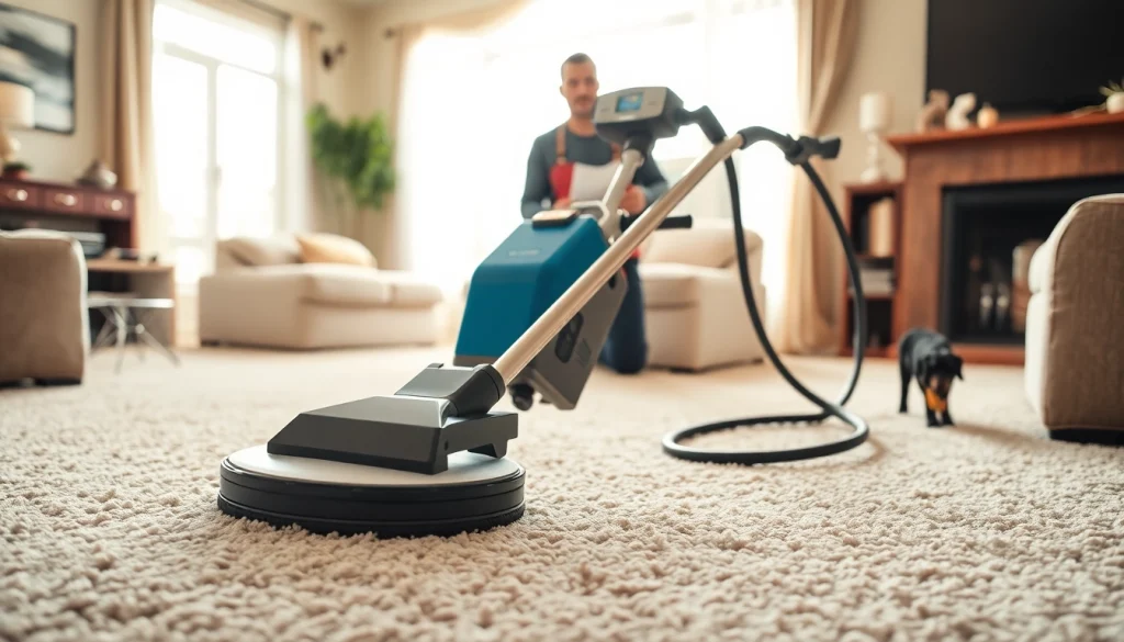 Carpet cleaners Roseville CA using advanced techniques to refresh carpets.